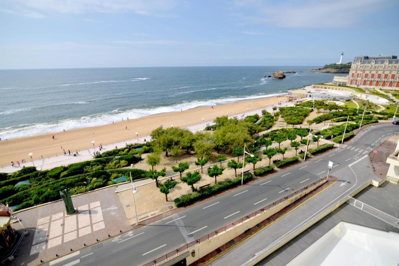 Nouvelle Vague Modern Ocean View Studio W Balcony - Swimming Pool Биариц Екстериор снимка