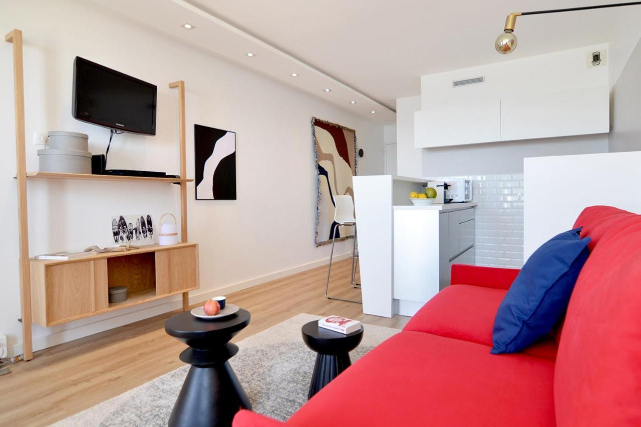 Nouvelle Vague Modern Ocean View Studio W Balcony - Swimming Pool Биариц Екстериор снимка