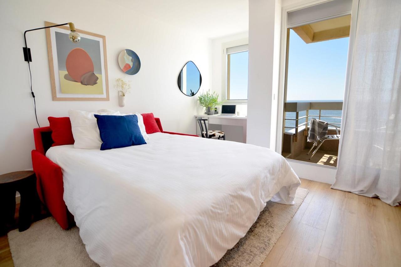 Nouvelle Vague Modern Ocean View Studio W Balcony - Swimming Pool Биариц Екстериор снимка