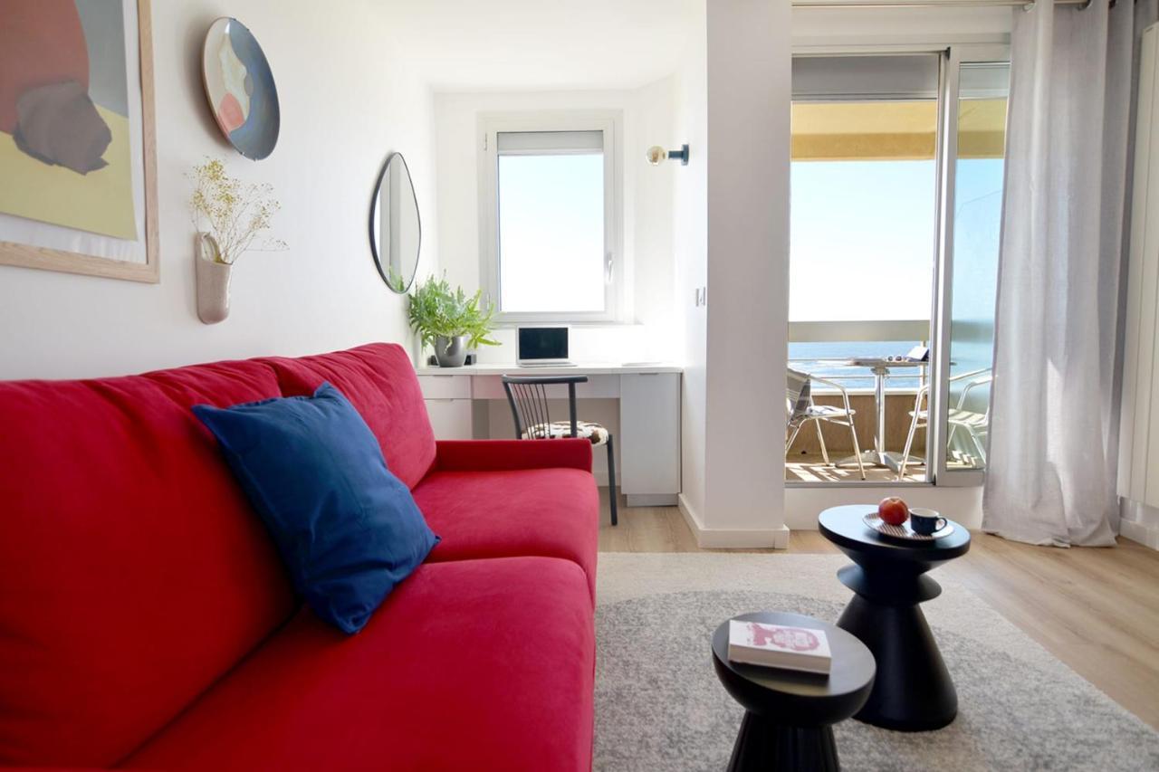 Nouvelle Vague Modern Ocean View Studio W Balcony - Swimming Pool Биариц Екстериор снимка