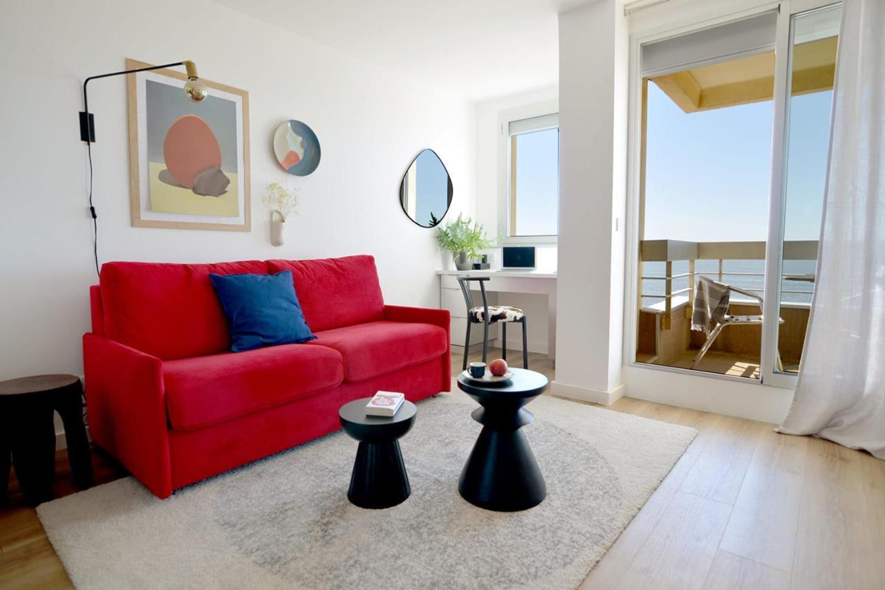 Nouvelle Vague Modern Ocean View Studio W Balcony - Swimming Pool Биариц Екстериор снимка